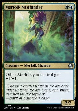 Merfolk Mistbinder - Commander: The Lost Caverns of Ixalan (Uncommon) [LCC-276]