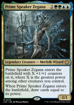 Prime Speaker Zegana - Commander: The Lost Caverns of Ixalan (Mythic) [LCC-278]