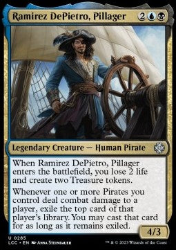 Ramirez DePietro, Pillager - Commander: The Lost Caverns of Ixalan (Uncommon) [LCC-285]