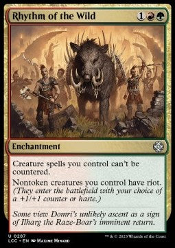 Rhythm of the Wild - Commander: The Lost Caverns of Ixalan (Uncommon) [LCC-287]