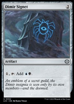 Dimir Signet - Commander: The Lost Caverns of Ixalan (Uncommon) [LCC-302]
