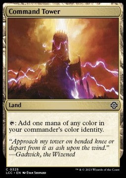 Command Tower - Commander: The Lost Caverns of Ixalan (Common) [LCC-325]