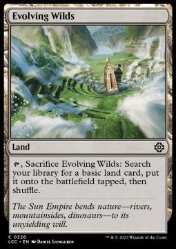 Evolving Wilds - Commander: The Lost Caverns of Ixalan (Common) [LCC-328]