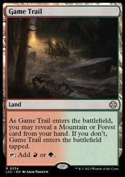 Game Trail - Commander: The Lost Caverns of Ixalan (Rare) [LCC-334]