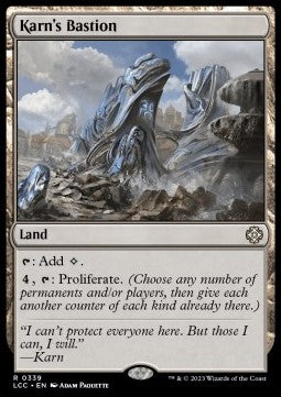 Karn's Bastion - Commander: The Lost Caverns of Ixalan (Rare) [LCC-339]
