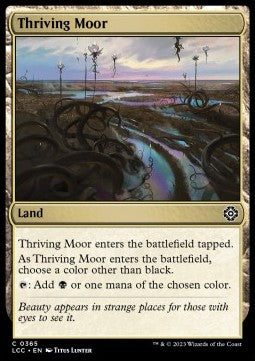 Thriving Moor - Commander: The Lost Caverns of Ixalan (Common) [LCC-365]
