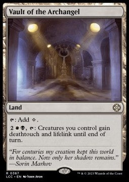 Vault of the Archangel - Commander: The Lost Caverns of Ixalan (Rare) [LCC-367]