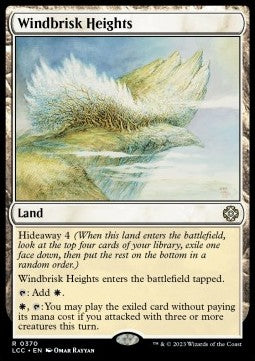 Windbrisk Heights - Commander: The Lost Caverns of Ixalan (Rare) [LCC-370]