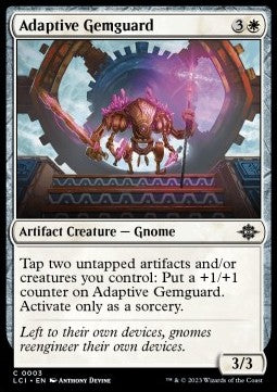Adaptive Gemguard - The Lost Caverns of Ixalan (Common) [LCI-3]
