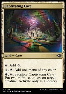 Captivating Cave - The Lost Caverns of Ixalan (Land) [LCI-268]