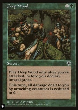 Deep Wood - The List (Uncommon) [ZNL-162]
