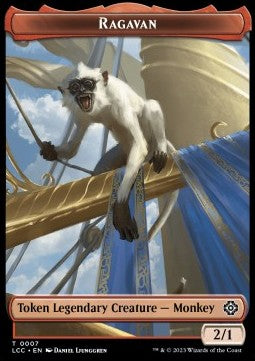 Ragavan Token (R 2/1) // Treasure Token - The Lost Caverns of Ixalan: Tokens (Token) [TLCI-CT 7/18]
