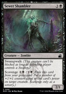 Sewer Shambler - Ravnica Remastered (Common) [RVR-91]