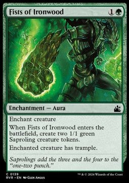 Fists of Ironwood - Ravnica Remastered (Common) [RVR-139]