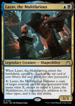 Lazav, the Multifarious - Ravnica Remastered (Rare) [RVR-196]