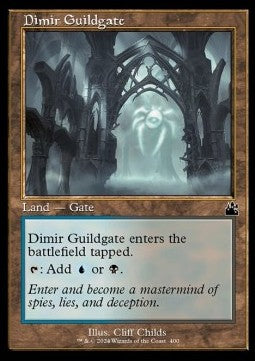 Dimir Guildgate - Ravnica Remastered: Extras (Common) [XRVR-400]