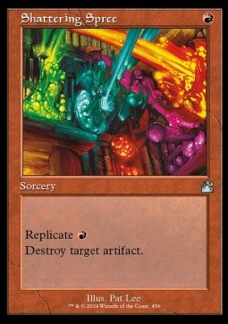 Shattering Spree - Ravnica Remastered: Extras (Uncommon) [XRVR-456]