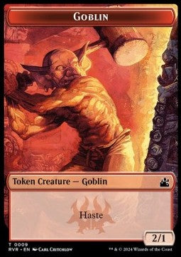 Goblin Token (R 2/1) // Goblin Token (R 1/1) - Ravnica Remastered: Tokens (Token) [TRVR-T 9/8]