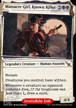 Massacre Girl, Known Killer (V.2) - Murders at Karlov Manor: Extras (Mythic) [XMKM-380]
