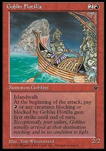 Goblin Flotilla - Fallen Empires (Rare)