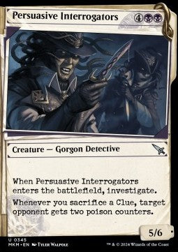 Persuasive Interrogators - Murders at Karlov Manor: Extras (Uncommon) [XMKM-345]