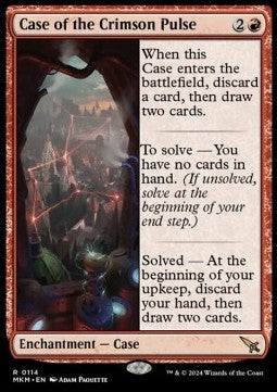 Case of the Crimson Pulse - Murders at Karlov Manor (Rare) [MKM-114]