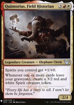 Quintorius, Field Historian - The List (Uncommon) [ZNL-220]