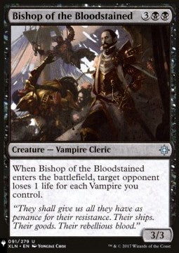 Bishop of the Bloodstained - The List (Uncommon) [ZNL-91]