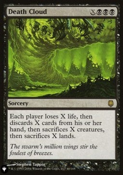 Death Cloud - The List (Rare) [ZNL-40]