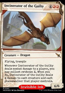 Incinerator of the Guilty (V.2) - Murders at Karlov Manor: Extras (Mythic) [XMKM-381]