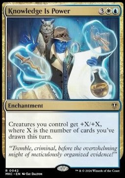 Knowledge Is Power - Commander: Murders at Karlov Manor (Rare) [MKC-42]
