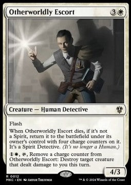 Otherworldly Escort - Commander: Murders at Karlov Manor (Rare) [MKC-12]
