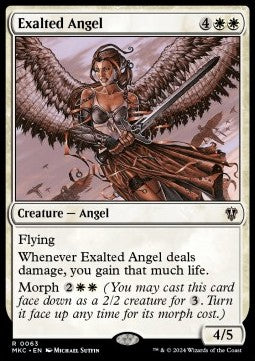 Exalted Angel - Commander: Murders at Karlov Manor (Rare) [MKC-63]