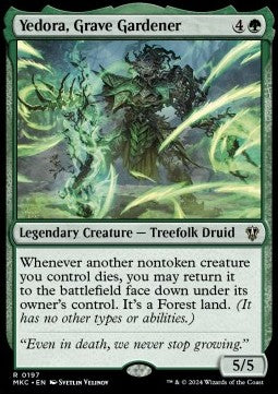 Yedora, Grave Gardener - Commander: Murders at Karlov Manor (Rare) [MKC-197]