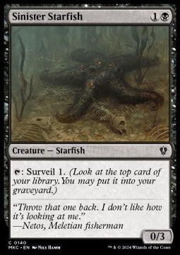 Sinister Starfish - Commander: Murders at Karlov Manor (Common) [MKC-140]