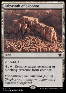 Labyrinth of Skophos - Commander: Murders at Karlov Manor (Rare) [MKC-272]