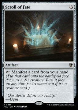 Scroll of Fate - Commander: Murders at Karlov Manor (Rare) [MKC-235]