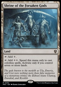 Shrine of the Forsaken Gods - Commander: Murders at Karlov Manor (Rare) [MKC-292]