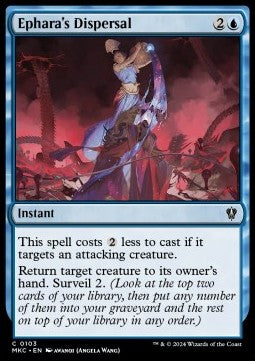 Ephara's Dispersal - Commander: Murders at Karlov Manor (Common) [MKC-103]