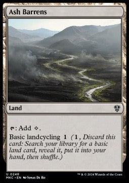 Ash Barrens - Commander: Murders at Karlov Manor (Uncommon) [MKC-248]