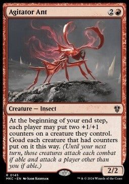 Agitator Ant - Commander: Murders at Karlov Manor (Rare) [MKC-145]