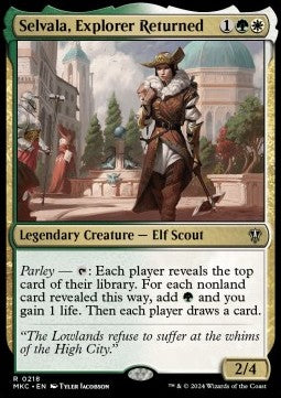 Selvala, Explorer Returned - Commander: Murders at Karlov Manor (Rare) [MKC-218]