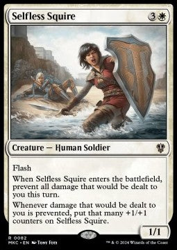 Selfless Squire - Commander: Murders at Karlov Manor (Rare) [MKC-82]