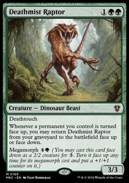 Deathmist Raptor - Commander: Murders at Karlov Manor (Mythic) [MKC-168]