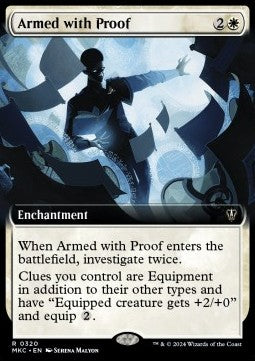 Armed with Proof - Commander: Murders at Karlov Manor: Extras (Rare) [XMKC-320]