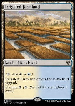 Irrigated Farmland - Commander: Murders at Karlov Manor (Rare) [MKC-267]