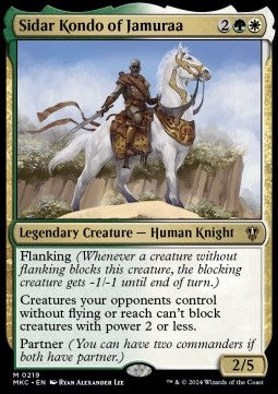 Sidar Kondo of Jamuraa - Commander: Murders at Karlov Manor (Mythic) [MKC-219]