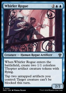 Whirler Rogue - Commander: Murders at Karlov Manor (Uncommon) [MKC-124]