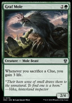Graf Mole - Commander: Murders at Karlov Manor (Uncommon) [MKC-170]