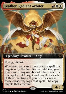 Feather, Radiant Arbiter - Commander: Murders at Karlov Manor: Extras (Mythic) [XMKC-313]